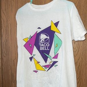 White Taco Bell T shirt